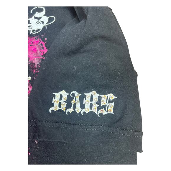 Cheer Athletics Panthers Vintage Blinged Competition Shirt | American Apparel - Picture 6 of 8